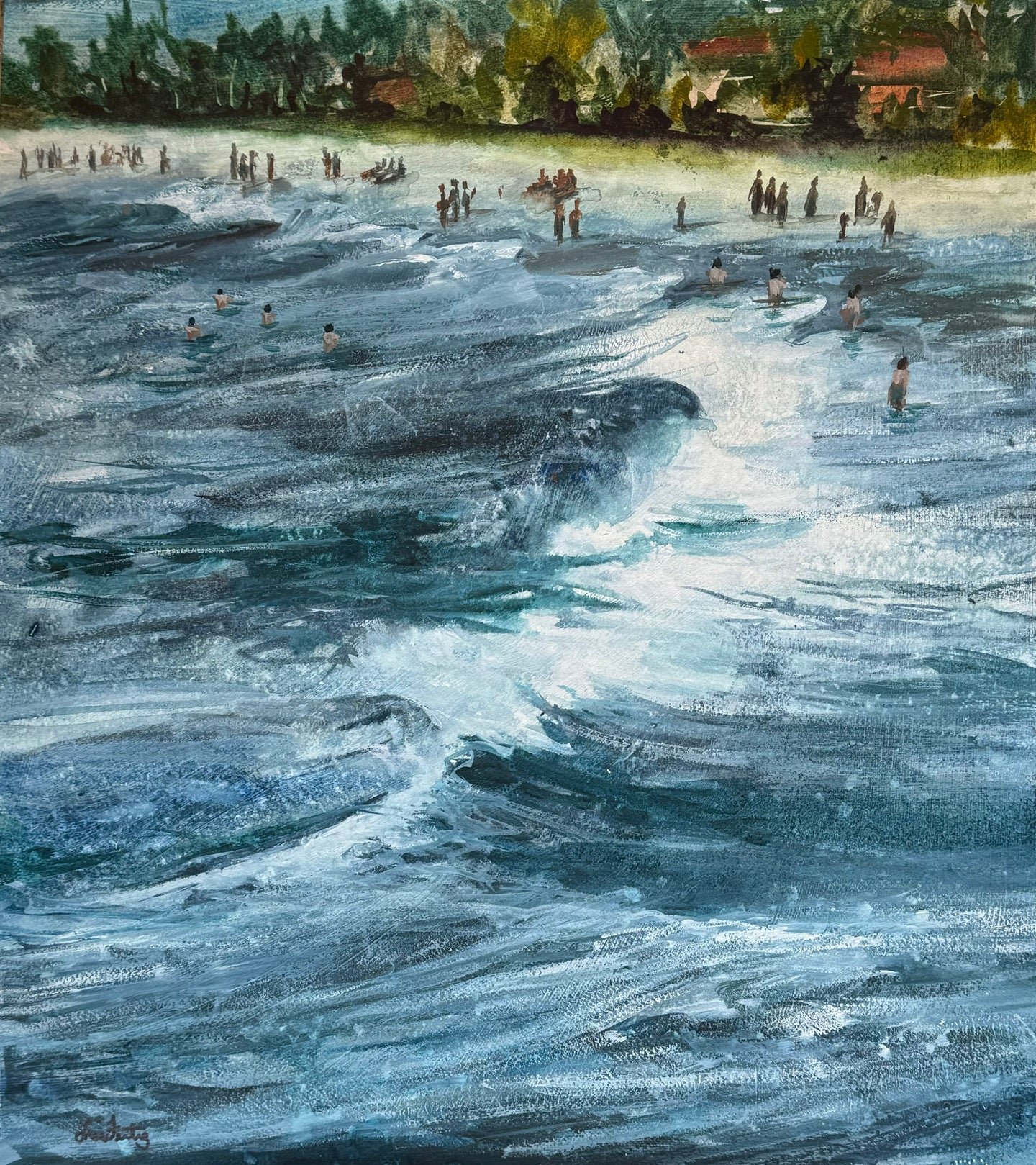 Walk Along The Beach