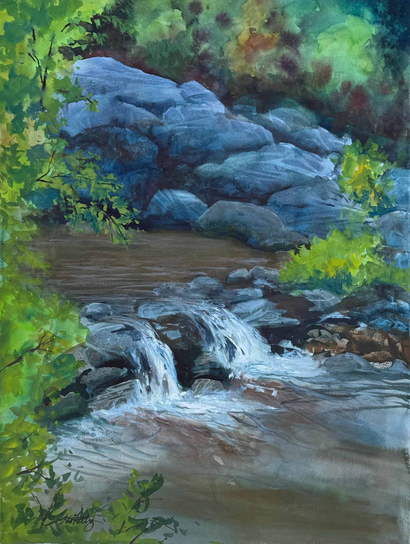 Up North Waterfall