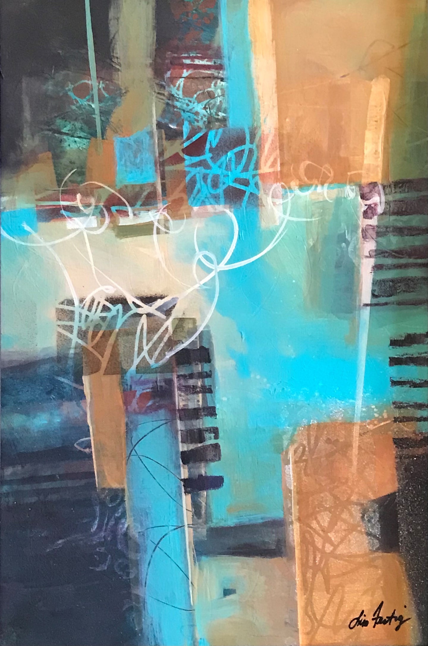 Turquoise Piano Trip