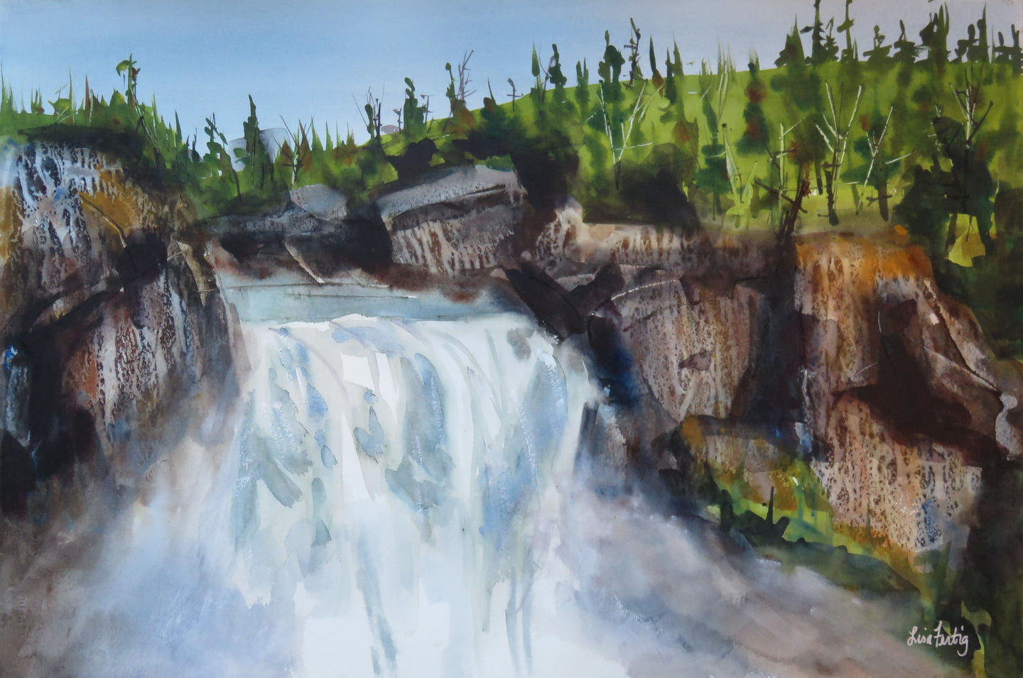 Up North Waterfall