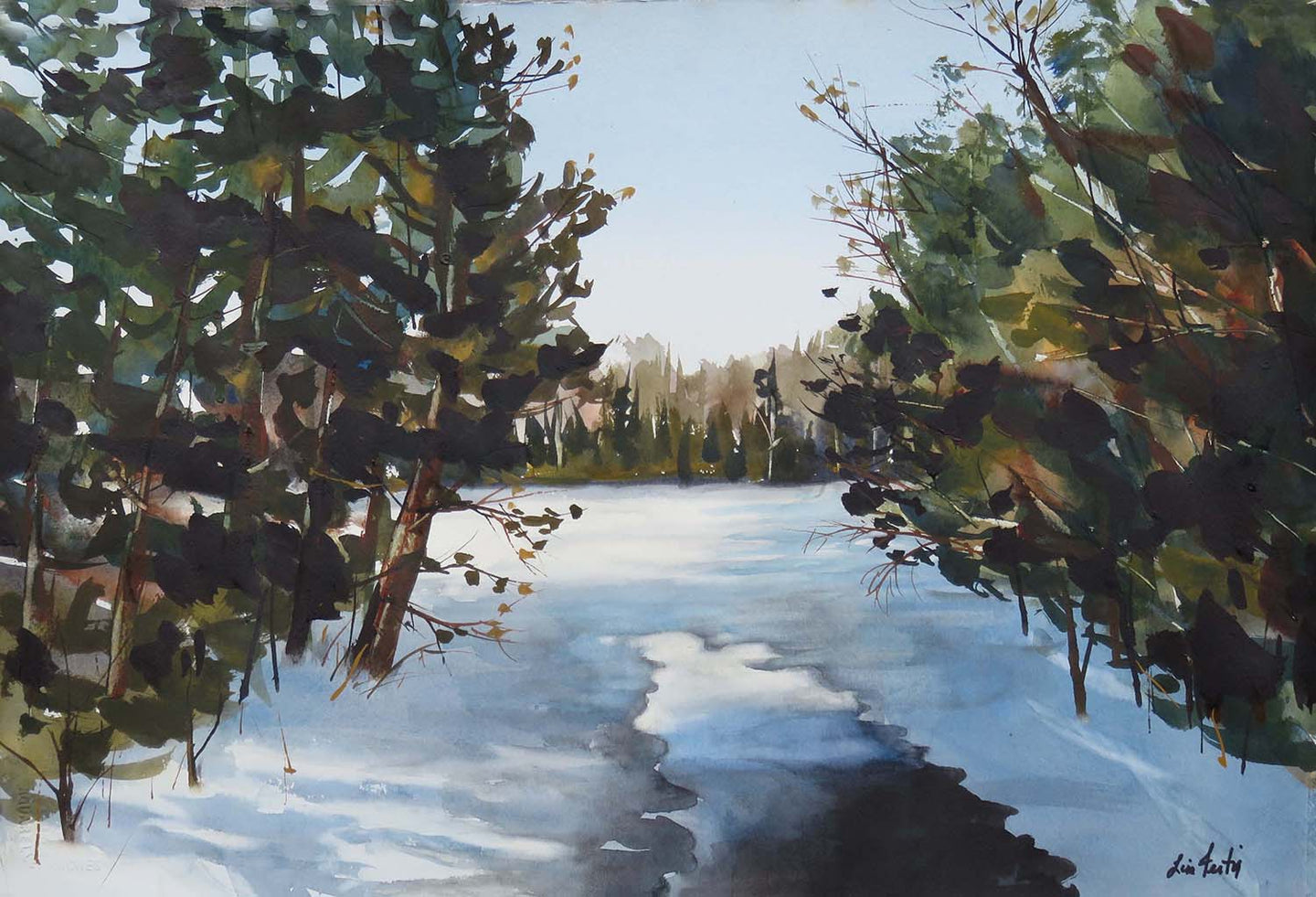 Open Water in Winter