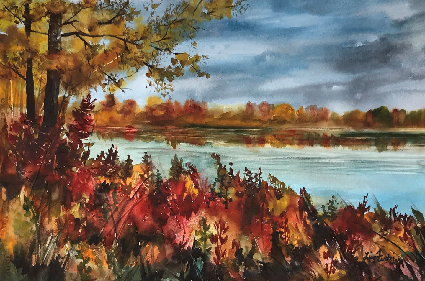 Fall Colors at the Lake