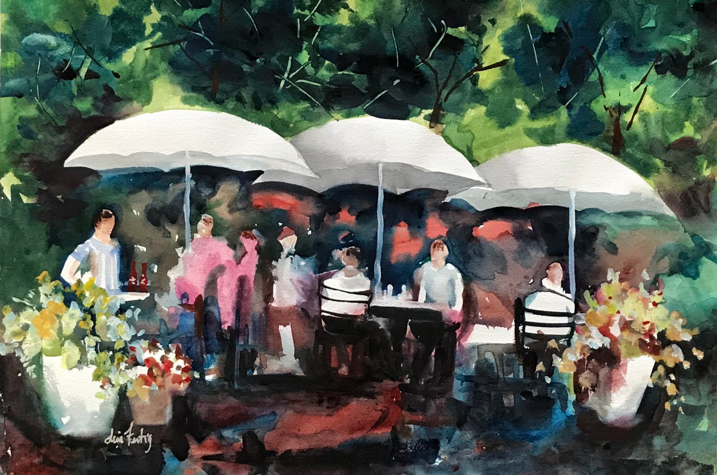 Cafe in France III