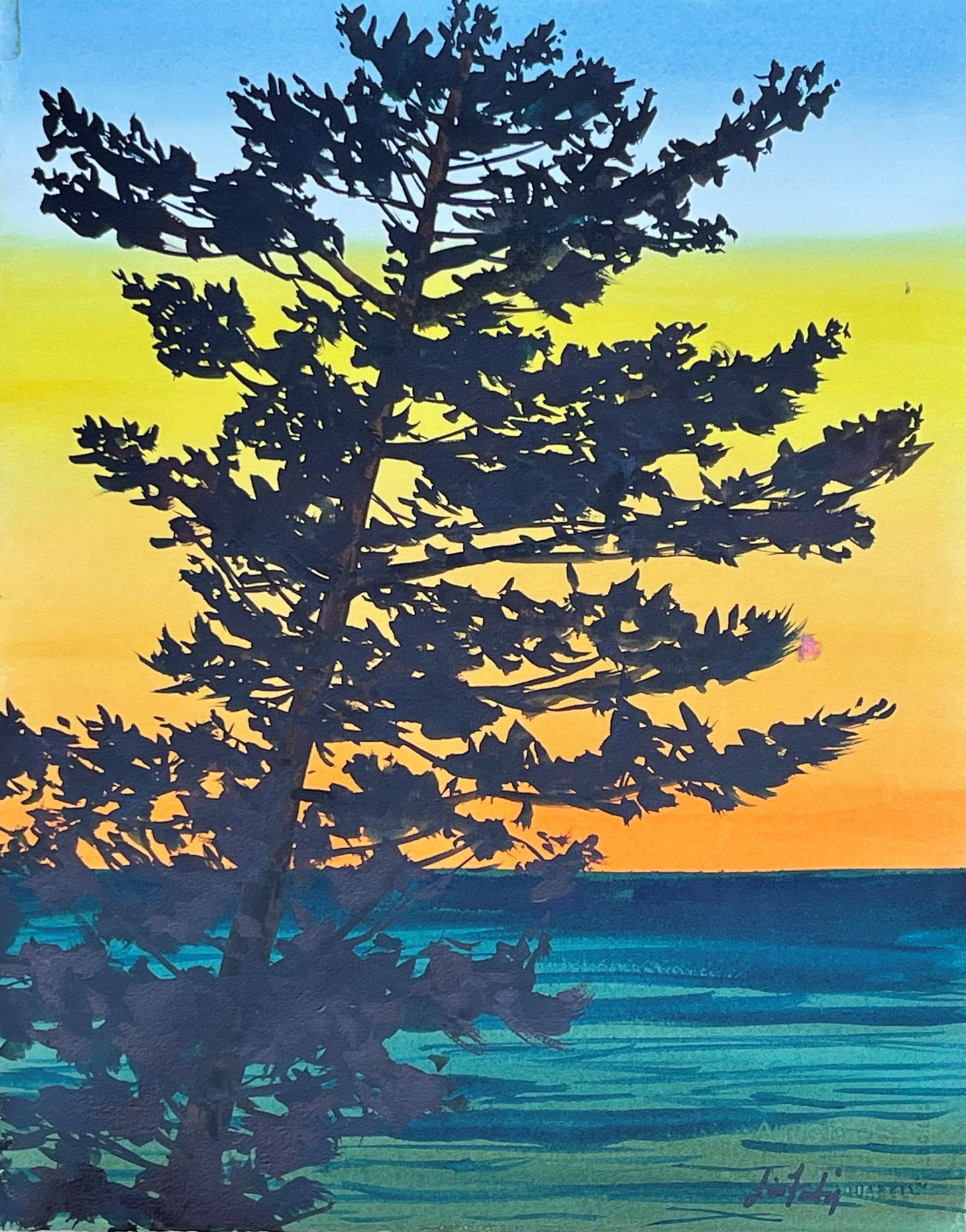 Lonesome Pine Sunset