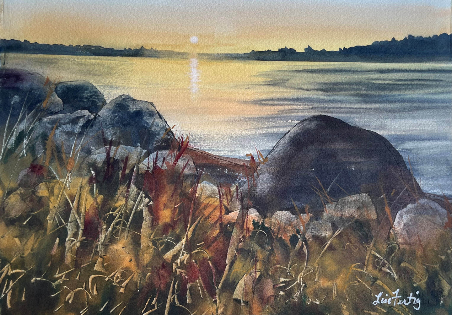 Sunset on the Lake