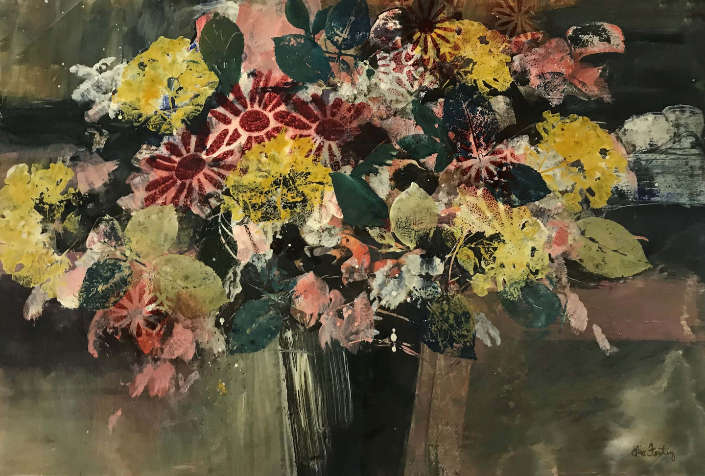 Yellow and Pink Bouquet